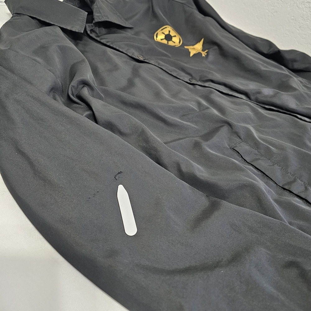 Star Wars x LRG Darth Vader Coach Jacket Black Streetwear Windbreaker - Picture 7 of 10